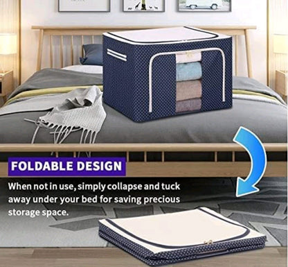 66 LIT CLOTH ORGANIZER BIG SIZE WITH STAND(MULTI COLOR) (YS+X140)