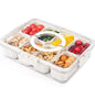 8 Grid Kitchen Container 30x23x7 CM Approx (X892)