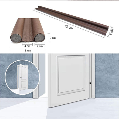 36 INCH Twin Door Draft Stopper guard Protector For Doors And Windows (X81)