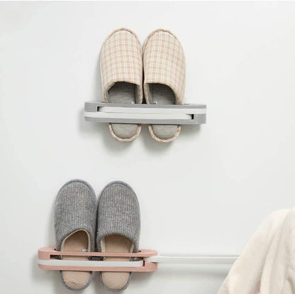 Multifunction Folding Slippers shoes Hanger Organizer Rack
