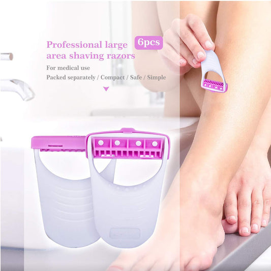 Disposable Body Skin Hair Removal Razor for Women  Pack of 6 (X275)