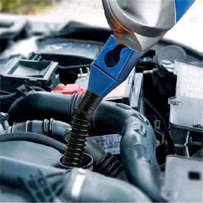 FLEXIBLE PLASTIC OIL FUNNEL (1PC) (YS+X147)