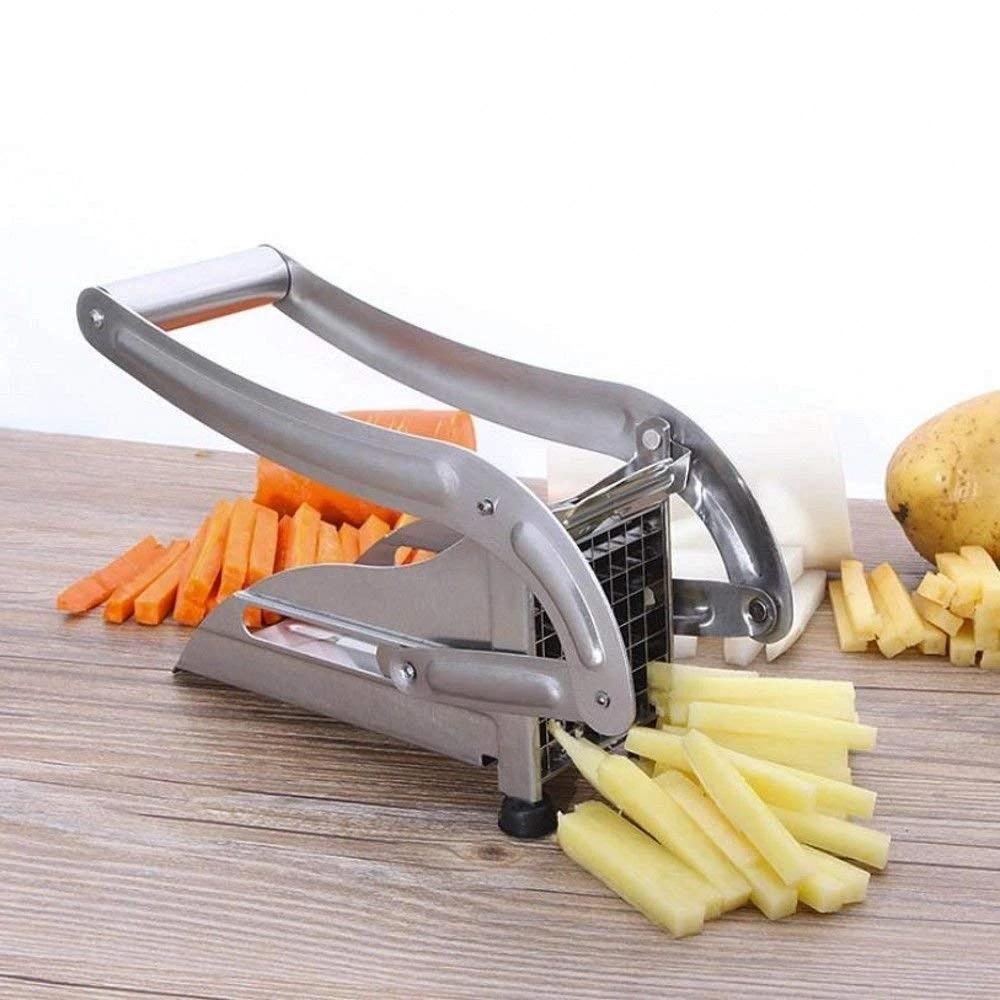 FRENCH FRIES POTATO CHIPS STRIP CUTTER MACHINE WITH BLADE (MKK-X71)