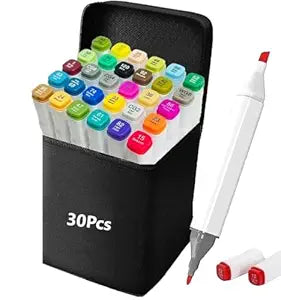 30 Pcs Marker Pen Set (5-X118)
