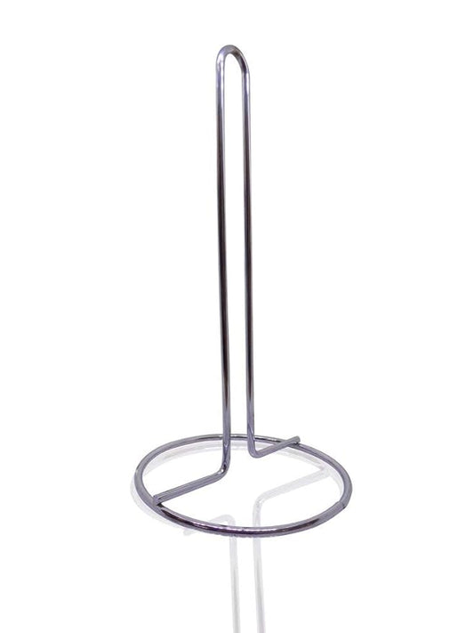 Portable Decorative Silver Tissue/Napkin Box Holder Stand (X1087)