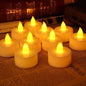 Festival Decorative LED Tealight DIYA Candles – Battery Operated for Party, Wedding, Birthday & Gifts (24 Pc Set) (X1043)