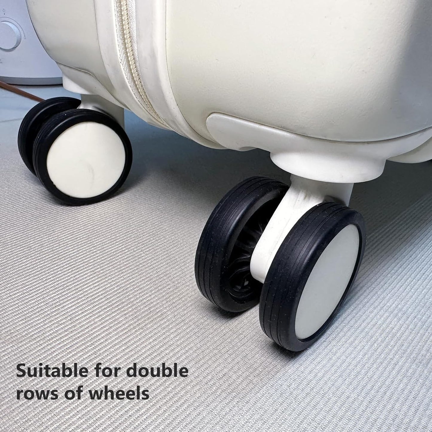 Silicone Trolley Wheel Cover for Chair, Suit case, Table (PACK OF 8 PCS) ((C7)-5-X177)