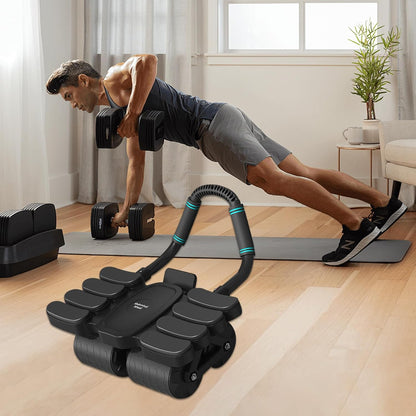 Automatic Rebound Abdominal Wheel With 8 Elbow Supports (1 Pc) (X463)
