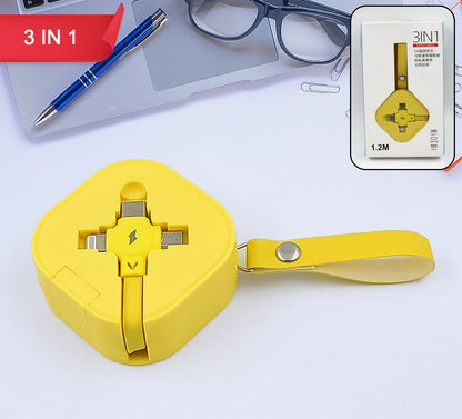 Retractable Type Charger Cable