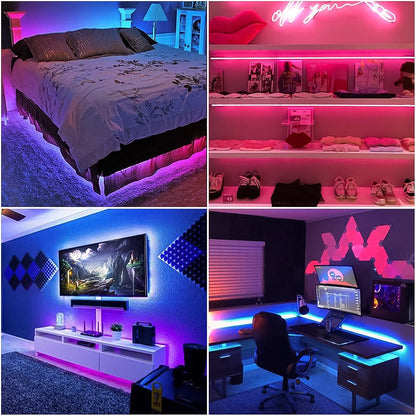 3m Rgb Led Strip Lights Led Mood Lights (1 Set) (X321)