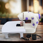Home Tailoring Sewing Machine With Extension Table Set, Foot Pedal, Adapter Mini Electric Silai Machine, Portable Stitching Machine/Tailoring Machine (X1019))