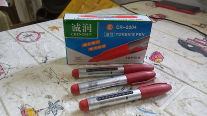 10 Pc Brown Markers & Pens for Whiteboards