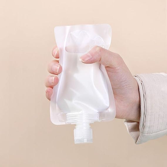 REFILLABLE TRAVEL POUCH 50ML (PACK OF 3PCS) (X398)