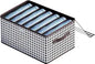7 GRID CANVAS CLOTH ORGANIZER WITH LID AND GRID (X1031)
