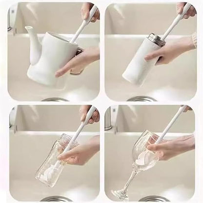 White long handle bottle brush (X868)