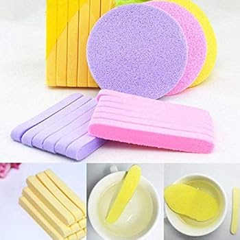 FACE CLEANING WASH PUFF SPONGE STICK (X614)