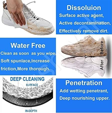SHOE CLEANING WIPES (80 PCS) (X490)