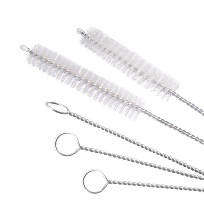Stainless Steel Straw Cleaning Brush Drinking Pipe 23mm 1 Pcs