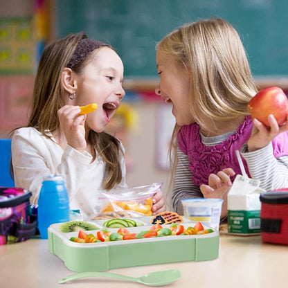 Lunch Box 4 Compartment With Leak Proof Lunch Box For School  Office Use (X493)