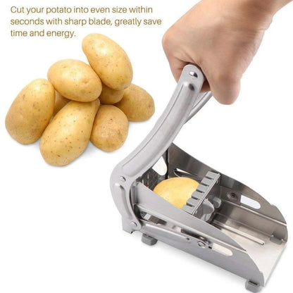 FRENCH FRIES POTATO CHIPS STRIP CUTTER MACHINE WITH BLADE (MKK-X71)