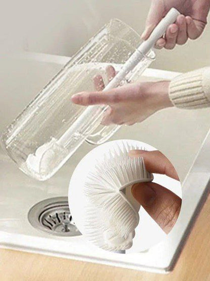 White long handle bottle brush (X868)