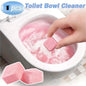 TOILET BOWL CLEANER PINK TABLET (PACK OF 10 TABLETS) (X555)