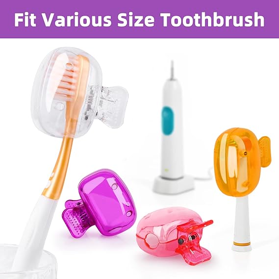TRAVEL TOOTHBRUSH HEAD CLIP (2PC)(YS+X161)