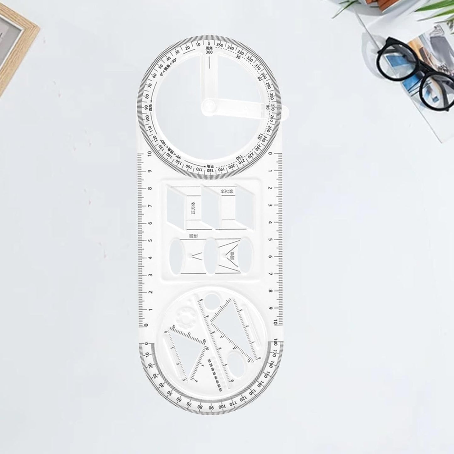 All in One Multipurpose Ruler 1PC (2-X182)
