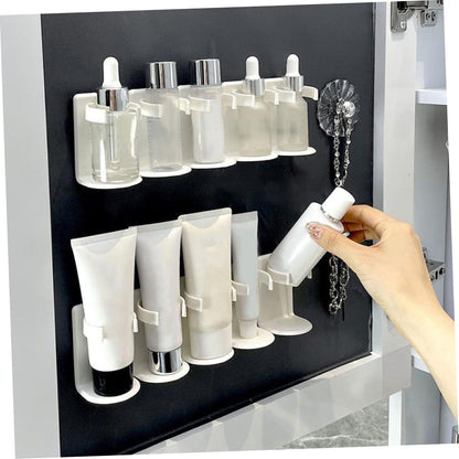 Jar Holder,Wall Mounted Spice Jar Holder (X874)