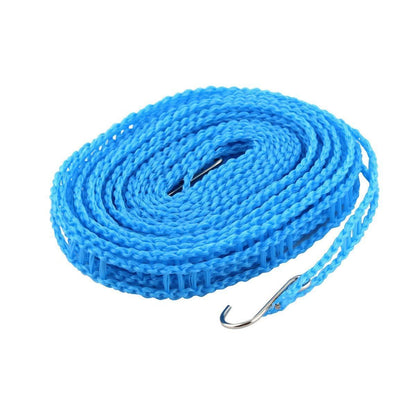 Clothesline Drying Nylon Rope with Hooks  (MKK+X94)
