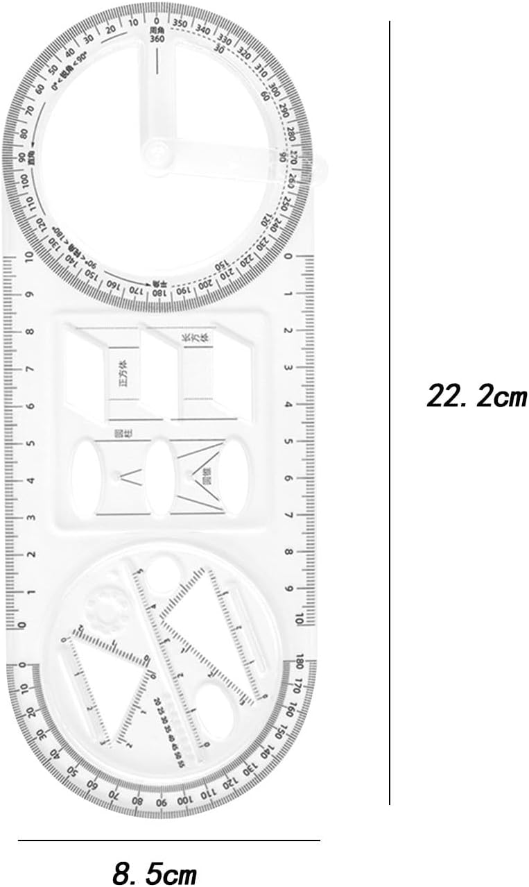 All in One Multipurpose Ruler 1PC (2-X182)