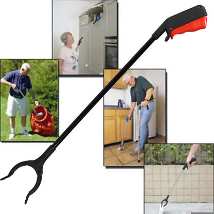Extra Long Pickup Aid Trash Picker Upper Rotating Hand Heavy Duty Grip Arm - Reaching Assist For Litter Elderly Garden  Disabled Handicap Arm (X966)