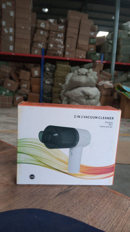 2 in 1 Car Vacuum Cleaner 120W High Vacuum Cleaner
