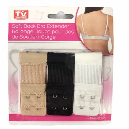 3 HOOK LINE BRA ELASTIC EXTENDER (3PC)  (X561)
