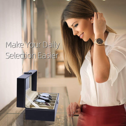 6 SLOT WATCH BOX 1PC (5-X188)