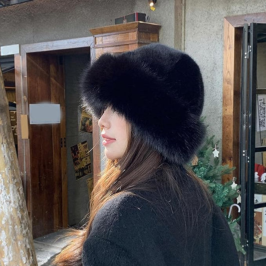 Women Fauxe Fur Fashion Winter Hat