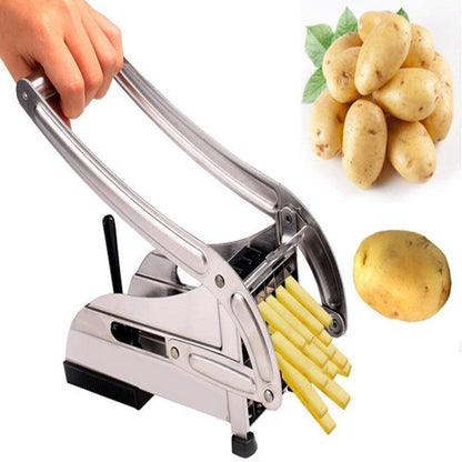 FRENCH FRIES POTATO CHIPS STRIP CUTTER MACHINE WITH BLADE (MKK-X71)