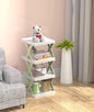 4 Layer Shoes Stand Shoe Tower Rack Suit For Small Spaces Closet Small Entryway  (X272)