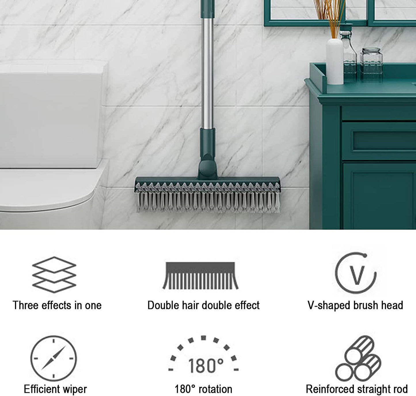 3 IN 1 TILES CLEANING BRUSH 1 PCS (5-X175)