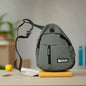 Waterproof Anti Theft Cross-body Fanny Pack Waist Bag Shoulder Bags Chest Men Casual Fashion Usb Charging Earphone Hook Sling Travel Bag (1 Pc)