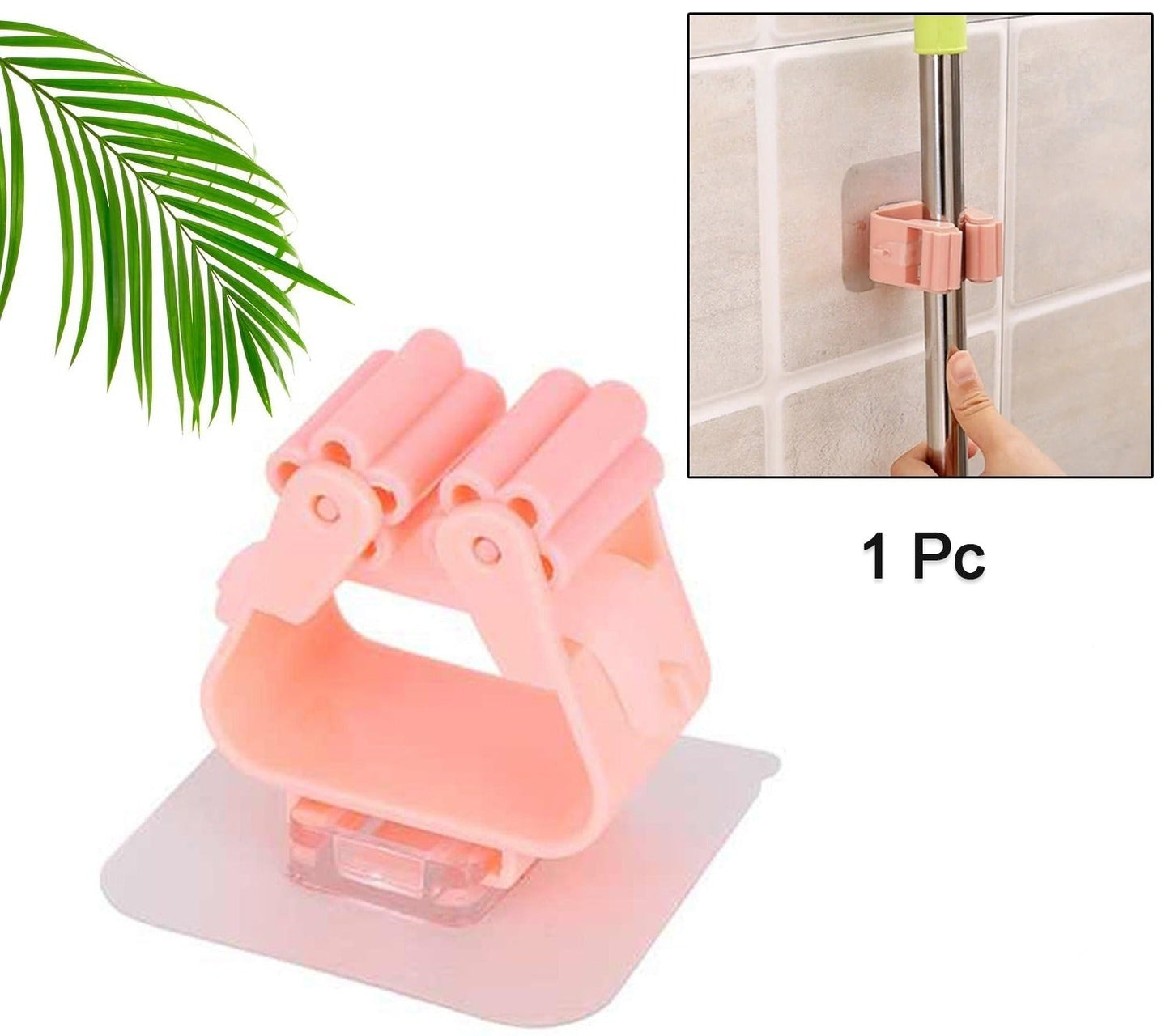 MKK+53-Magic Sticker Series Self Adhesive Mop and Broom Holder