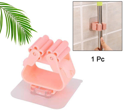 MKK+53-Magic Sticker Series Self Adhesive Mop and Broom Holder