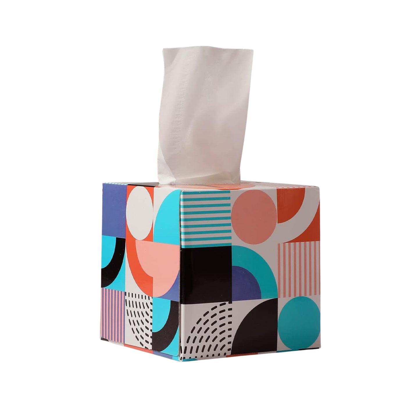 Tissues Cube Box  Stylish And Practical Tissue Holder (50 Pcs Set Approx) (X316)