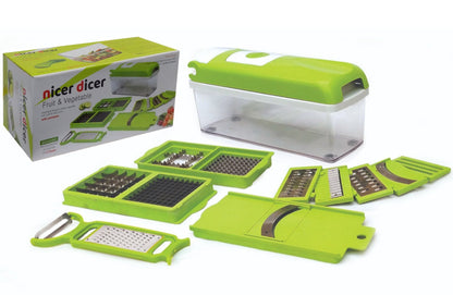 Plastic 13-in-1 Manual Vegetable Graterchipser And Slicer (MKK+168)