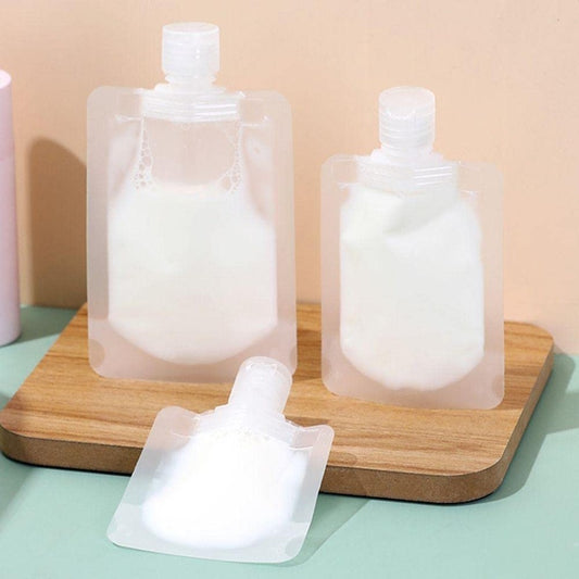 REFILLABLE TRAVEL POUCH 50ML (PACK OF 3PCS) (X398)
