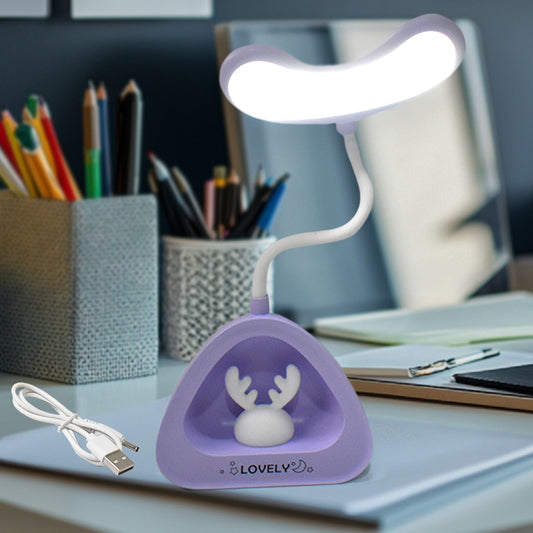 Cute Lovely Led Desk Light Led Lamps Button Control (1 Pc)(MKK-X148)