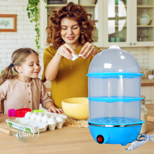 MKK-52-Egg Boiler / Poacher / Cooker / Electric Steamer (3 Layer)