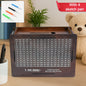 Wooden Money  Piggy Bank Money Box (1 Pc  4 Sketch Pen)