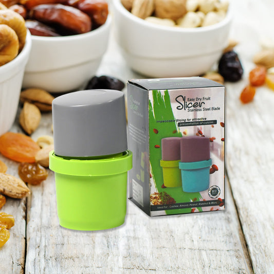 Plastic Dry Fruit And Paper Mill Grinder Slicer Chocolate Cutter And Butter Slicer With 3 In 1 Blade Standard Multicolor (X553)