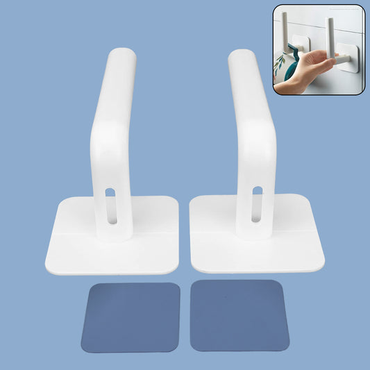 Multipurpose Shelf Organizer Hanging Storage Rack (2 Pc Set With 2 Adhesive Hook) (X915)